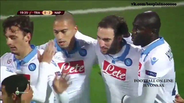 Трабзонспор - Наполи 0-4 Лига Европы УЕФА 2014-2015 19.02.2015 Обзор матча Highlights