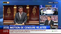 19H Ruth Elkrief: Edition spéciale Rejet de la motion de censure (1/8): Les commentaires de Thierry Arnaud et Anna Cabana - 19/02