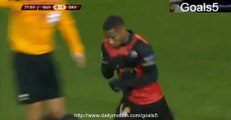 Claudio Beauvue Goal Guingamp 1 - 1 Dinamo Kiev Europa League 19-2-2015