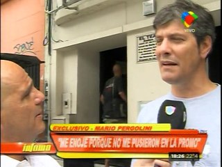 Pronto.com.ar - Mario Pergolini habla de todo