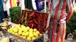 Uzbek fruit and vegetables. Bazaars in Uzbekistan. The gifts of the Uzbekistan nature.