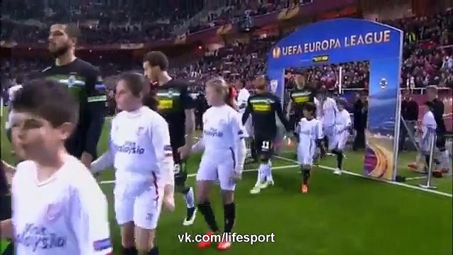 Sevilla 1 - 0 Borussia Moenchengladbach (Goals and Highlights) Europa League - 19.02.2015