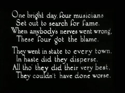 The Four Musicians of Bremen - court-métrage Disney (1922)