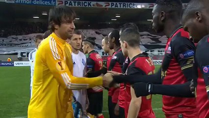 Guingamp vs Dynamo Kiev 2-1 all goals and highlights 19.02.2015