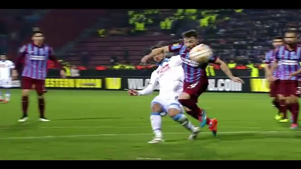 Trabzonspor - Napoli: 0 - 4 (Maç Özeti)