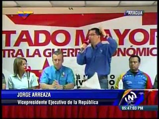 Arreaza mostró supuesto documento de transición en caso de que se efectúe un golpe