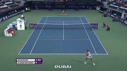 Ko Suarez-Navarro, Muguruza in semifinale