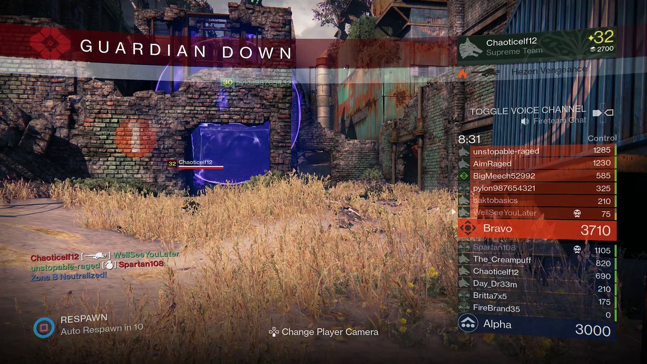 Destiny PS4 [Hawkmoon] Competitive Part 678 - Iron Banner (Rusted Lands, Earth) [With Commentary]