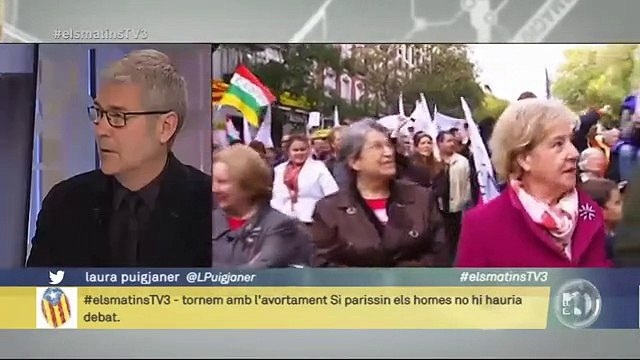 TV3 - Els Matins - Tertúlia del 19/02/15 (part 2). Reforma de mínims de la llei de l'avortament