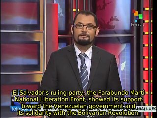 FMLN shows solidarity with Bolivarian Revolution