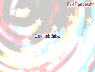EVH Flyer Creator Full - Legit Download 2015