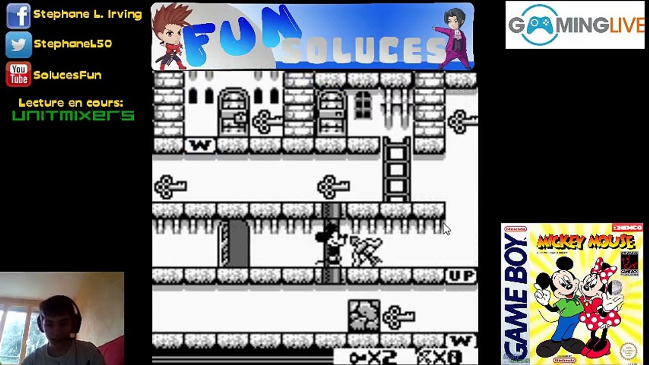 RÉTRO FUN - FunSoluces - "Mickey Mouse" (GameBoy)