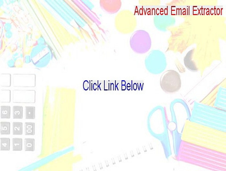 Advanced Email Extractor Full (Download Here 2015)
