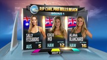 Fitzgibbons Steals Last-Second Victory at Rip Curl Women's Pro Bells Beach