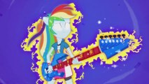 MLP: Equestria Girls - Rainbow Rocks | Cortos Animados [2º Corto] Duelo de Guitarras (Español Latino)