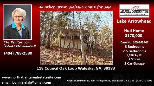 Lake Arrowhead Hud Home for Sale Waleska GA