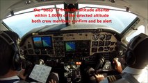 King Air B100 flight training!