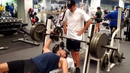 315lb benching max
