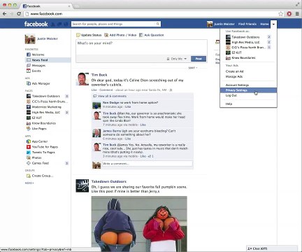 Facebook Privacy Settings Timeline and Tagging