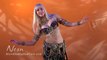 Belly Dance How to  Chest Figure 8 Move - Belly Dancing - with Neon