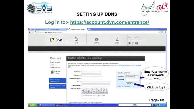 How to setup DVR for online remote viewing (DDNS setup)