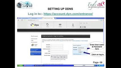 How to setup DVR for online remote viewing (DDNS setup)