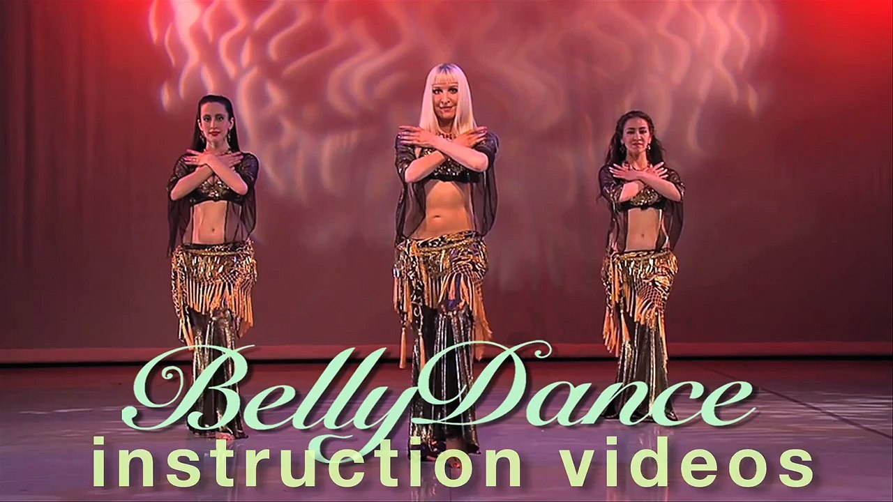 Belly Dance How to  Hip Roll Walk Move - Belly Dancing - with Neon