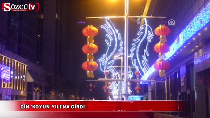 Çin 'Koyun Yılı'na girdi