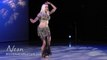 Belly Dance How to  Reversed Hips Figure 8, Maya Move - Belly Dancing - with Neon