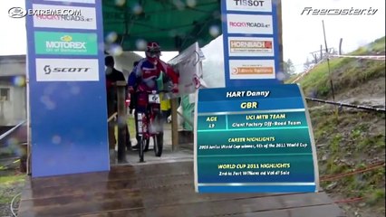 Danny Hart's 2011 World Championship Winning Downhill Run at Champery