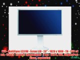 NEC - MultiSync E231W - ?cran LED - 23'' - 1920 x 1080 - TN - 250 cd m2 - 1000:1 - 25000:1