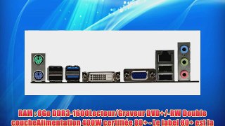 Sedatech - PC Bureautique Unit? Centrale (Intel i5-3570 4x3.4Ghz 8Go RAM 1000Go HDD USB 3.0