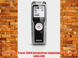 Philips Voice Tracer 5500 Enregistreur num?rique 4 GB   avec 1 c?ble USB