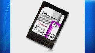 Transcend TS8GSSD25-S SSD Interne 25 IDE SLC 8 Go