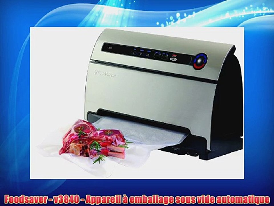 Foodsaver - v3840 - Appareil ? emballage sous vide automatique