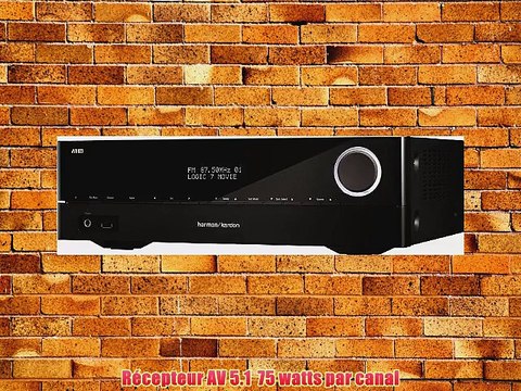 Harman-Kardon AVR 151 75 W Amplificateur Audio Vid?o 5.1 - Noir