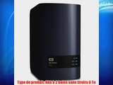 WD My Cloud EX2 NAS/Cloud Personnel - Bo?tier NAS 2 baies avec WD RED 6 To