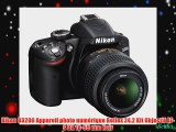 Nikon D3200 Appareil photo num?rique Reflex 24.2 Kit Objectif AF-S DX 18-55 mm Noir
