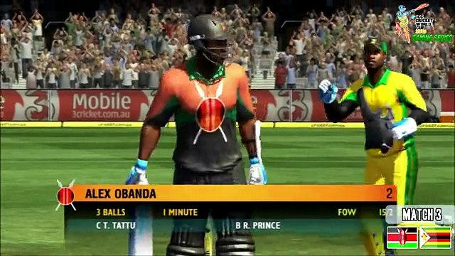 ICC Cricket World Cup 2015 (Gaming Series) - Pool A Match 3 Zimbabwe v Kenya
