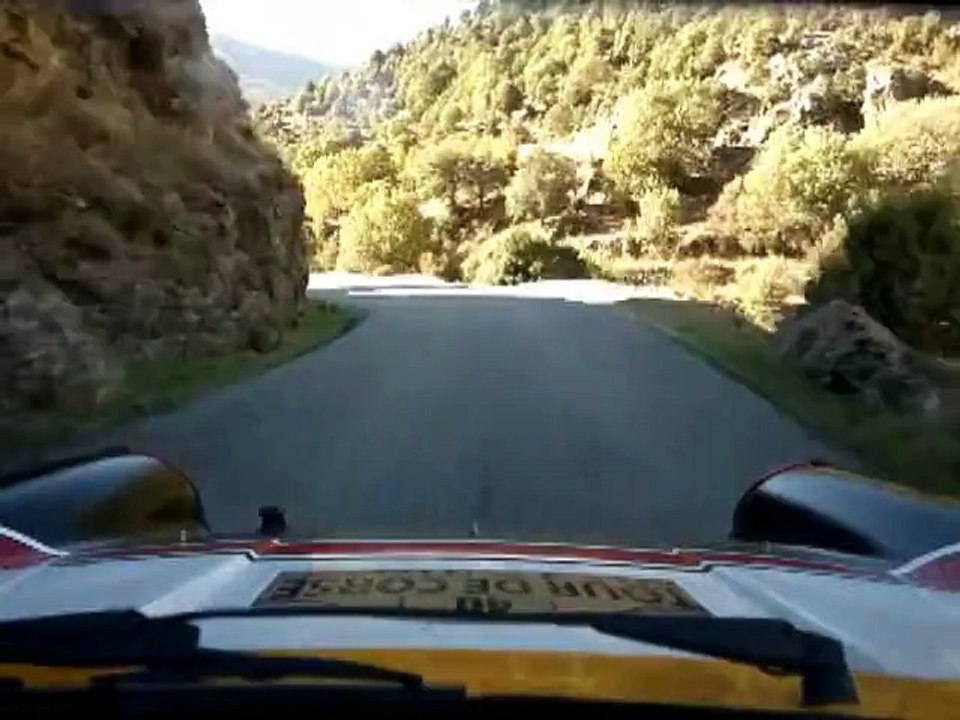 Tour de Corse 2013 Philippe BIAGINI PORSCHE Tete a queue