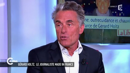 Gérard Holtz répond aux critiques - C à vous - 19/02/2015