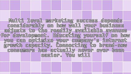 Energize Your Network Marketing With These Suggestions