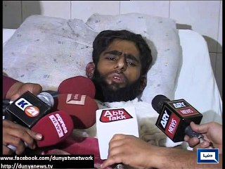 Dunya News-Karachi: Student set ablaze after abduction