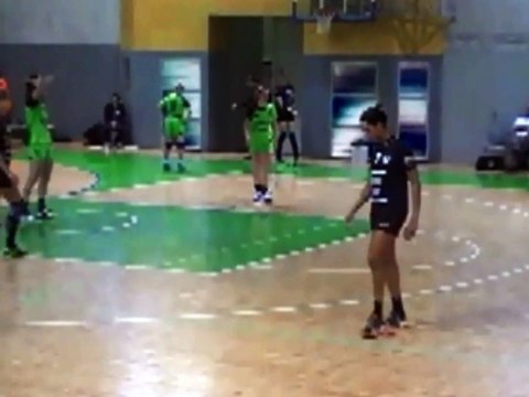 Double Kung-Fu avec Allison Pineau (RK Krim Mercator)