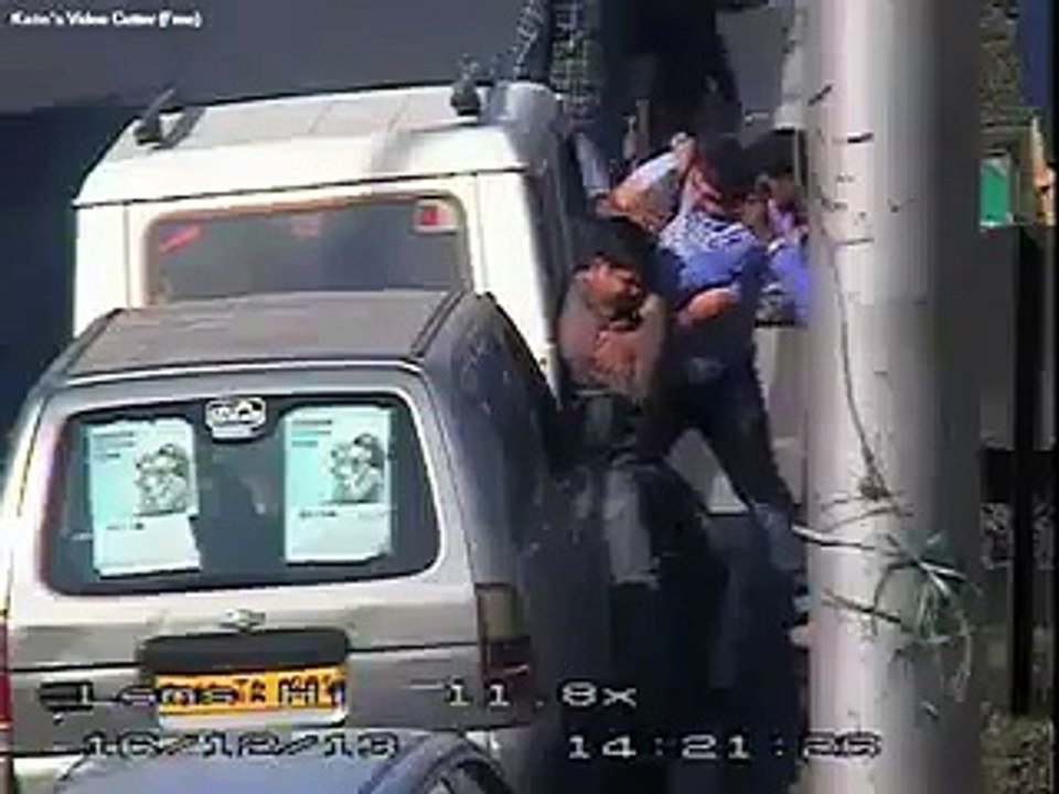 car crash on the road
