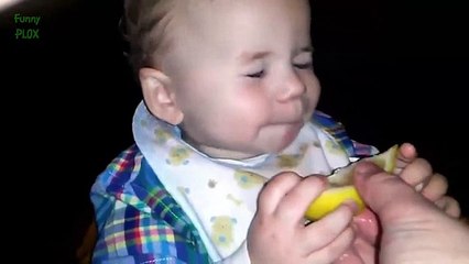 Babies Eating Lemons for the First Time Compilation [NEW HD]