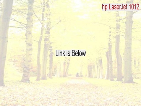 hp LaserJet 1012 (DOT4) Key Gen (hp laserjet 1012 printer)