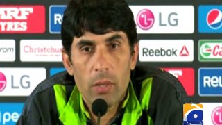 World Cup- Will try hard to win against West Indies- Misbah-20 Feb 2015
