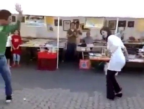 BOY AND GIRL FUN DANCE