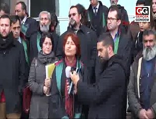 "ASANSÖR FACİASI"NDAKİ TAHLİYE KARARLARINA ADLİYE ÖNÜNDE TEPKİ